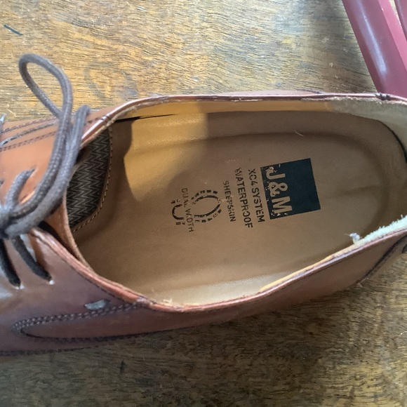 Johnston Murphy Cap Toe Oxford Leather Dress Shoes Sz 11 - Picture 7 of 8